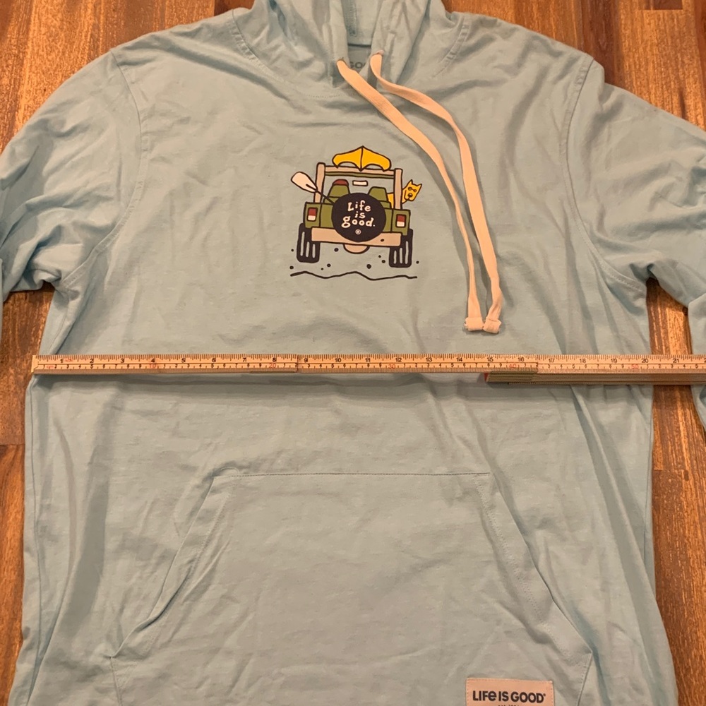 Life is Good hoodie. Medium. - Picture 10 of 12